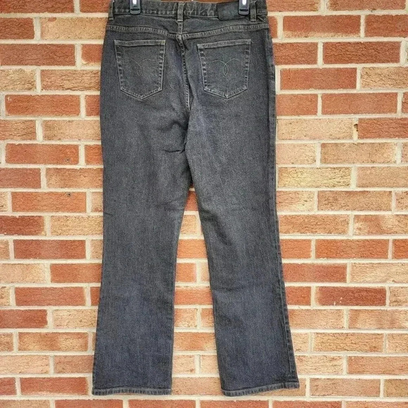 Lauren Jeans Co. Premium Jeans Women's Size 10 Bootcut Dark Wash - Picture 2 of 8